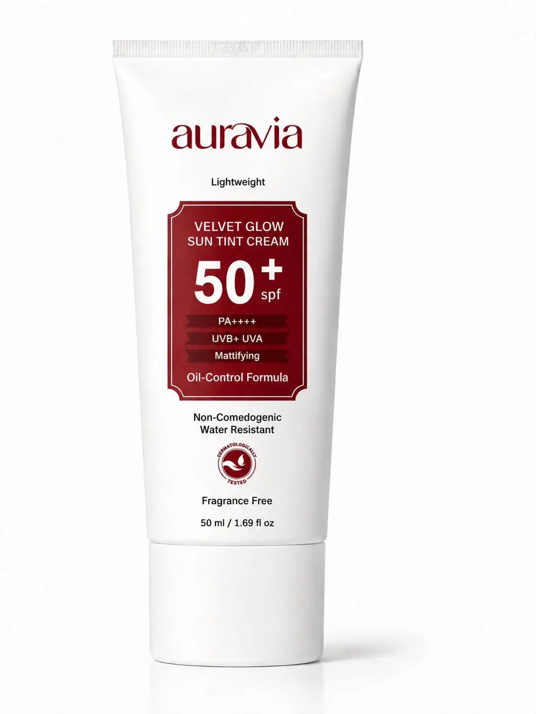 Auravia Velvet Glow Sun Tint Cream SPF 50+