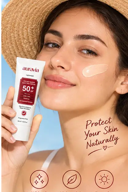 Auravia Velvet Glow Sun Tint Cream SPF 50+